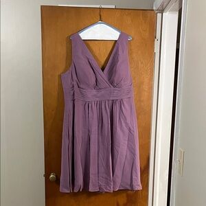 Azazie lavender short Dress